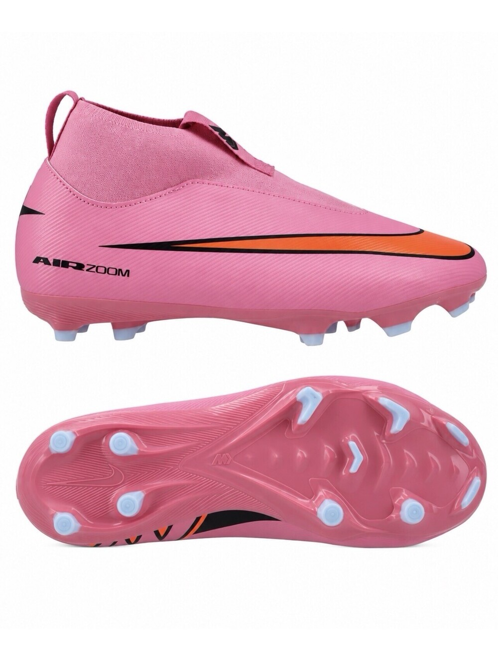 Nike Zoom Superfly 10 Academy FG/MG Youth 5.5Y Pink Soccer Cleats FQ8304-600